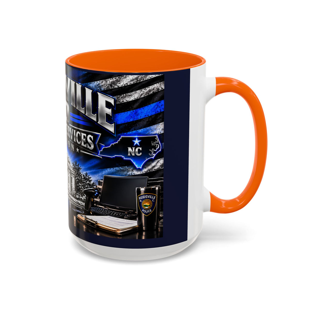 Reidsville NC PD Support Services Division Coffee Mug