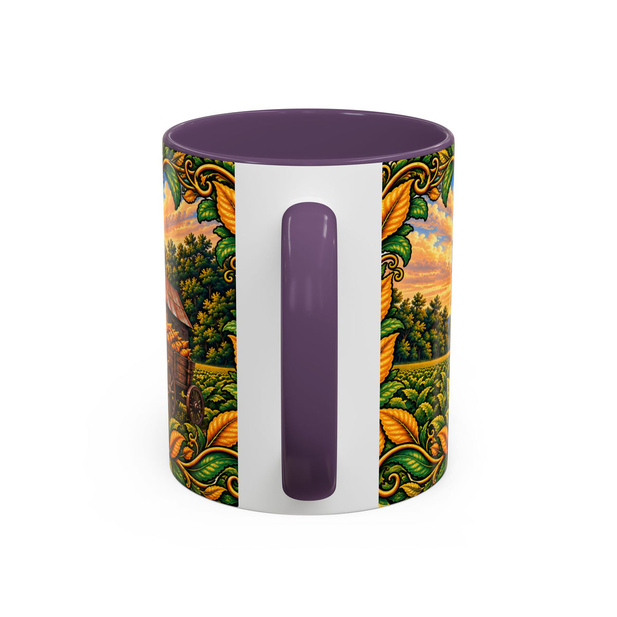 Bright Leaf Hoedown Coffee Mug Wrap — Caswell County Event Souvenir (Sept 19, 2026)