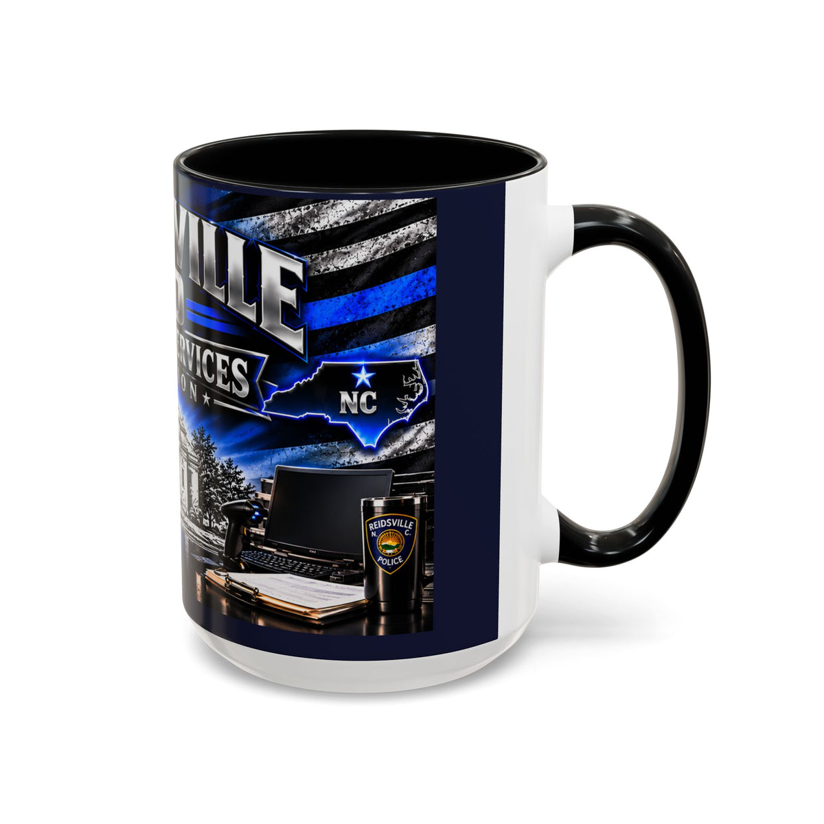 Reidsville NC PD Support Services Division Coffee Mug