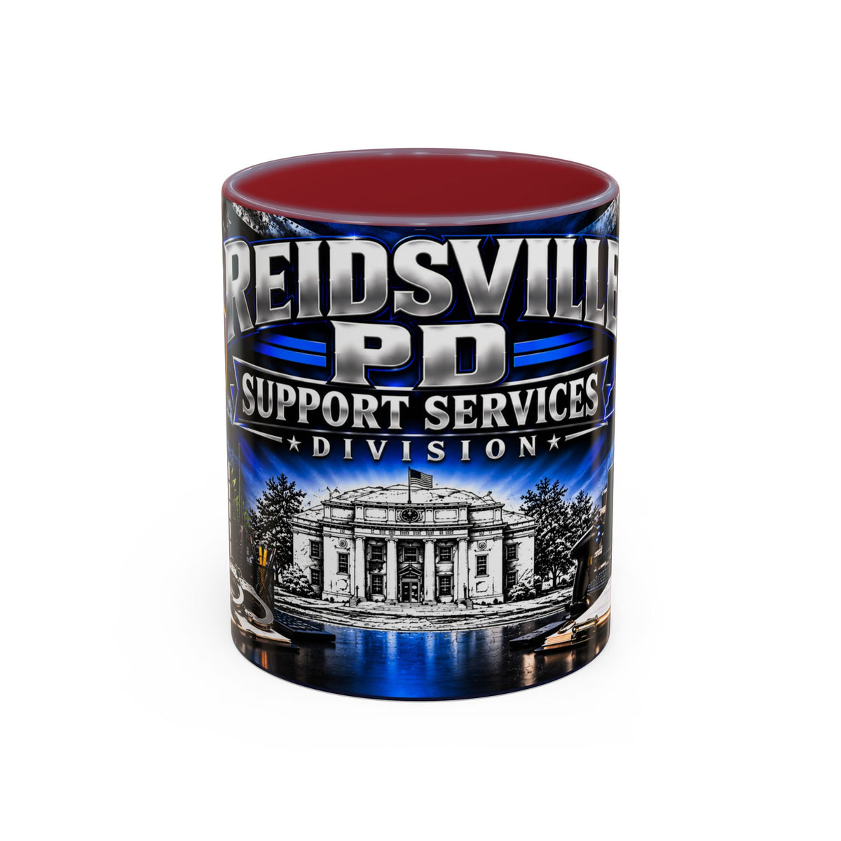 Reidsville NC PD Support Services Division Coffee Mug