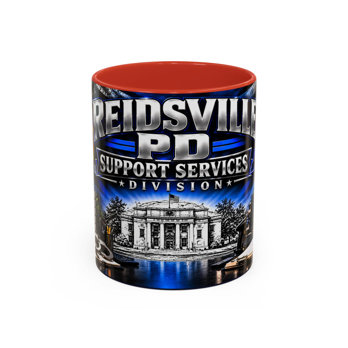 Reidsville NC PD Support Services Division Coffee Mug