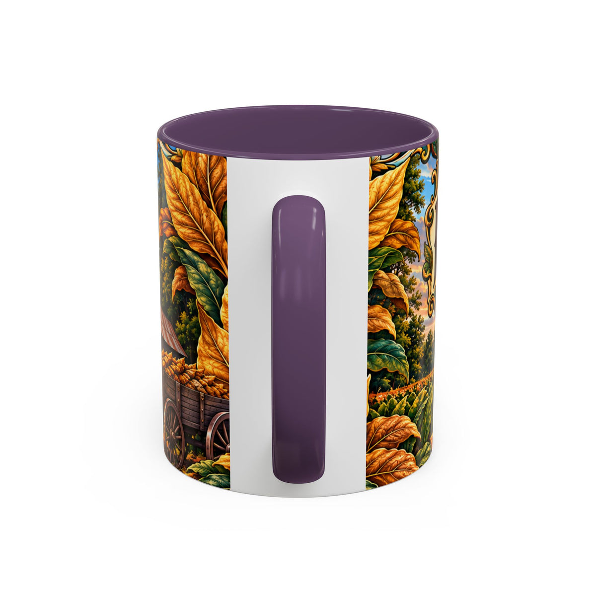 15oz Mug_Bright Leaf Hoedown Coffee Mug — Vintage Fall Festival
