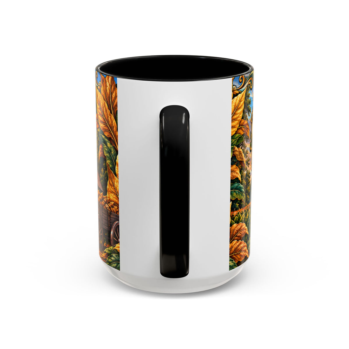 15oz Mug_Bright Leaf Hoedown Coffee Mug — Vintage Fall Festival
