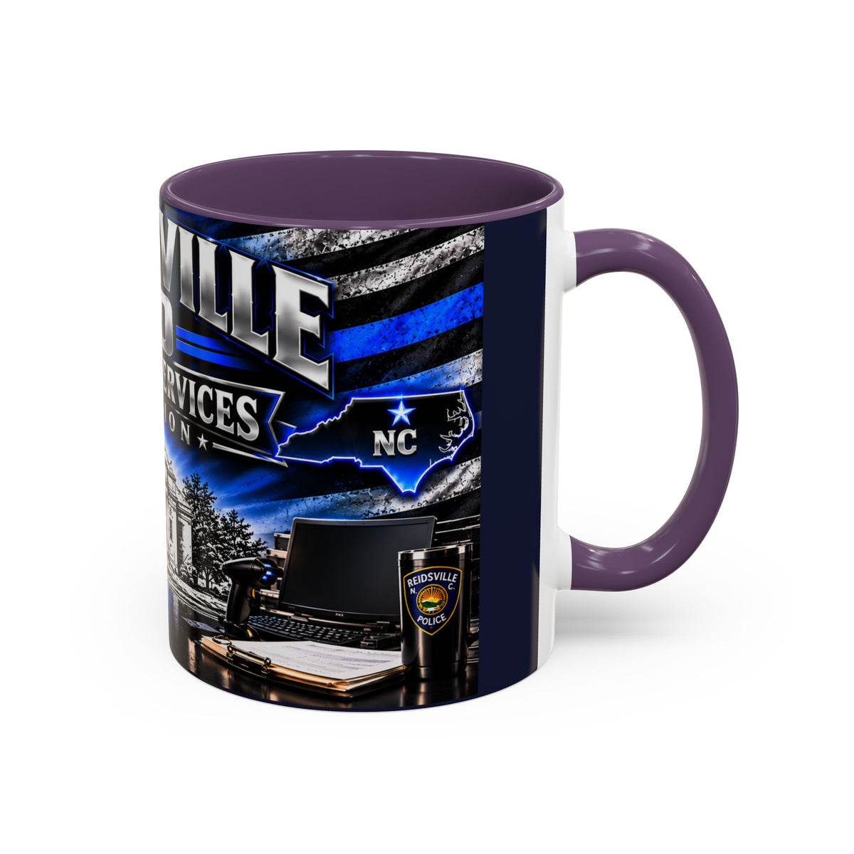 Reidsville NC PD Support Services Division Coffee Mug