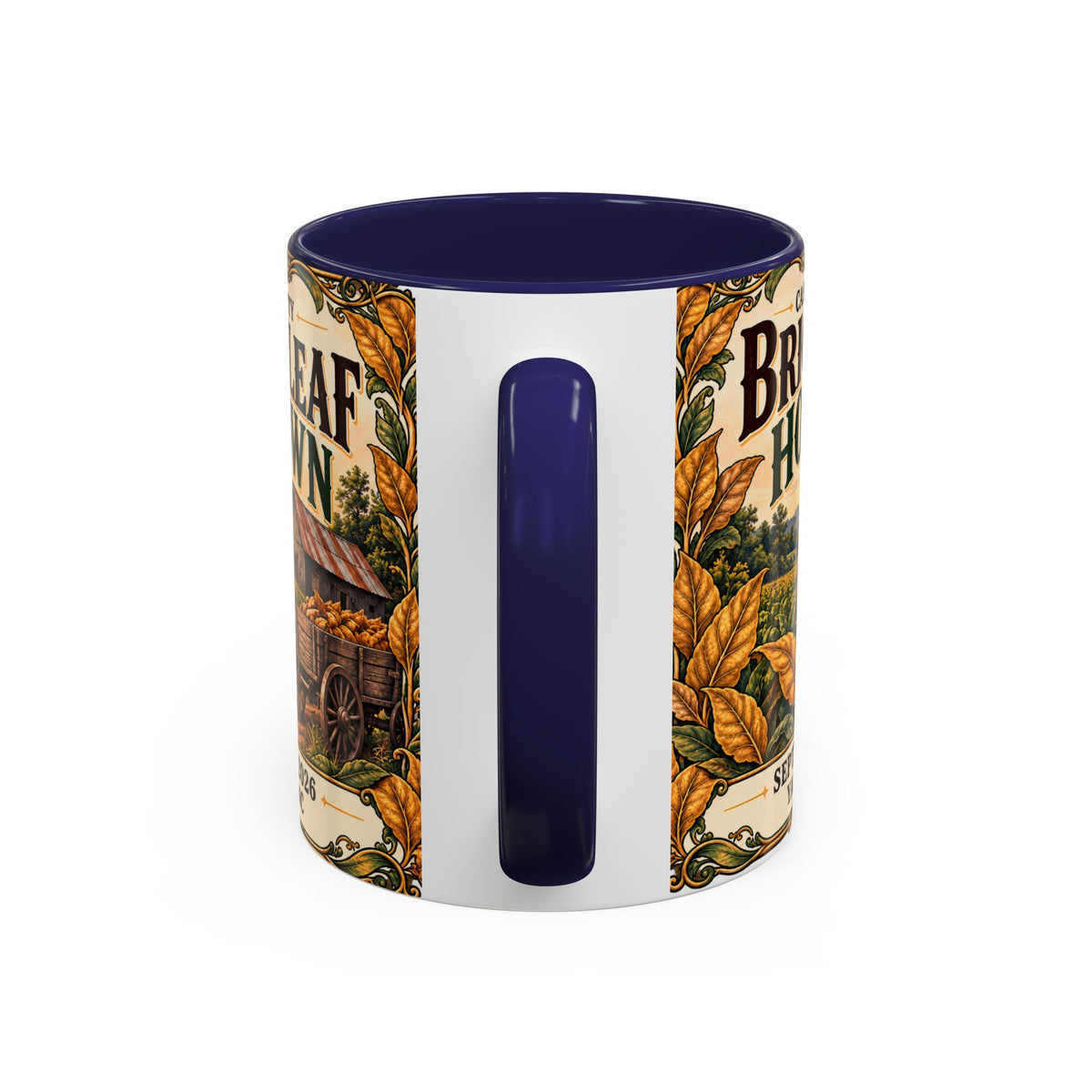 Bright Leaf Hoedown Coffee Mug — Vintage Fall Festival 11/15oz
