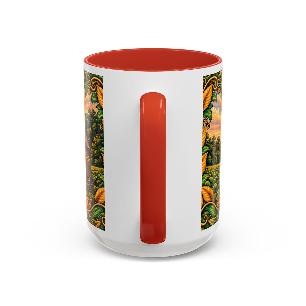 Bright Leaf Hoedown Coffee Mug Wrap — Caswell County Event Souvenir (Sept 19, 2026)