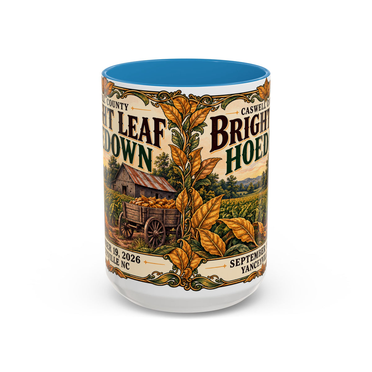 Bright Leaf Hoedown Coffee Mug — Vintage Fall Festival 11/15oz