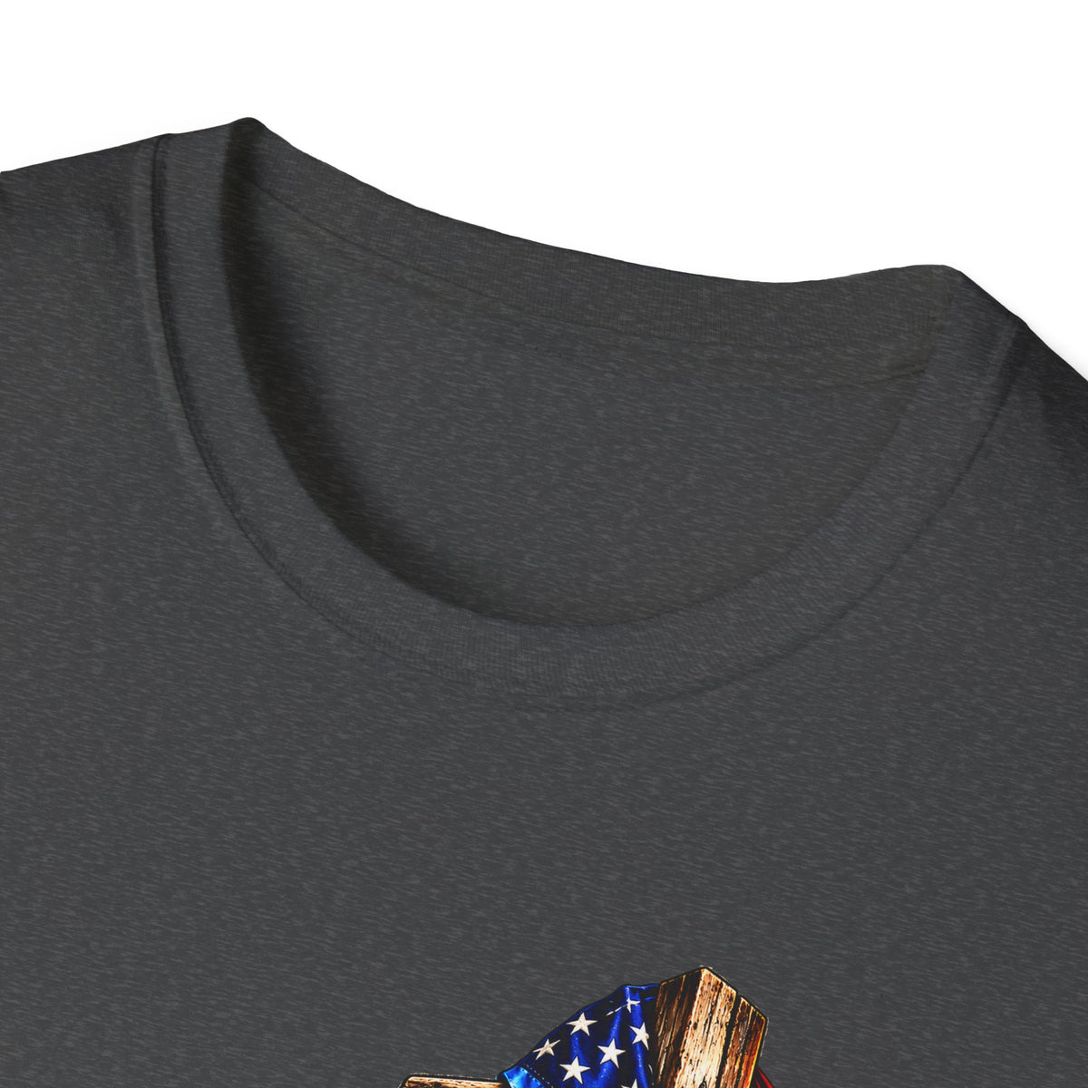Firefighter Stand for the Flag, Kneel for the Cross