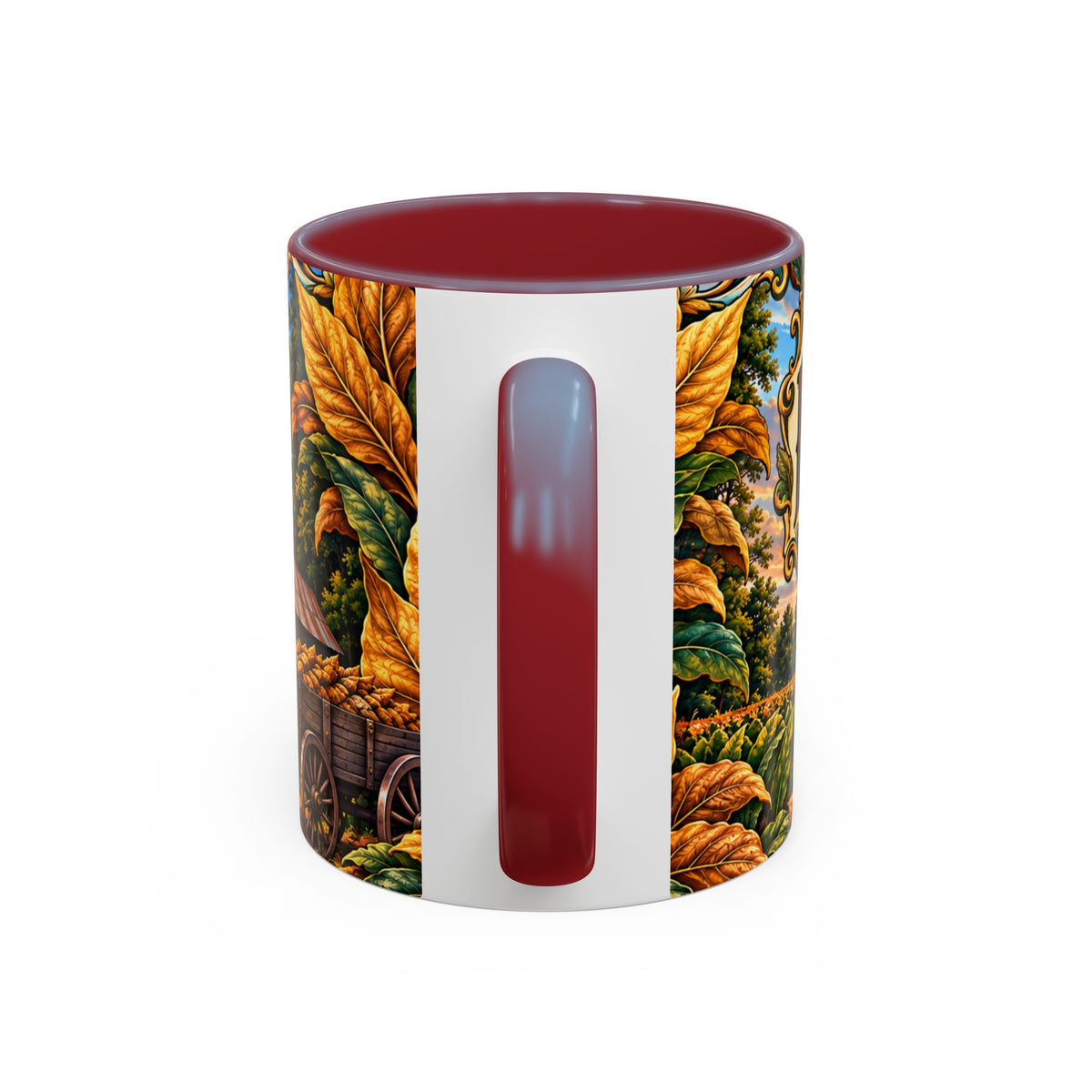 15oz Mug_Bright Leaf Hoedown Coffee Mug — Vintage Fall Festival