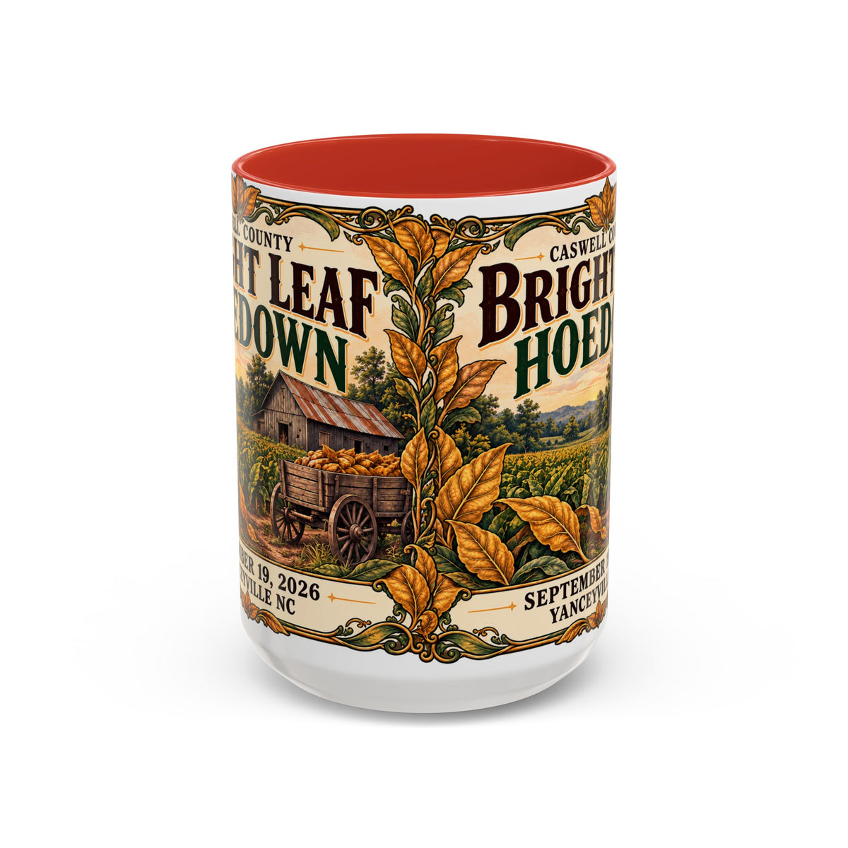 Bright Leaf Hoedown Coffee Mug — Vintage Fall Festival 11/15oz
