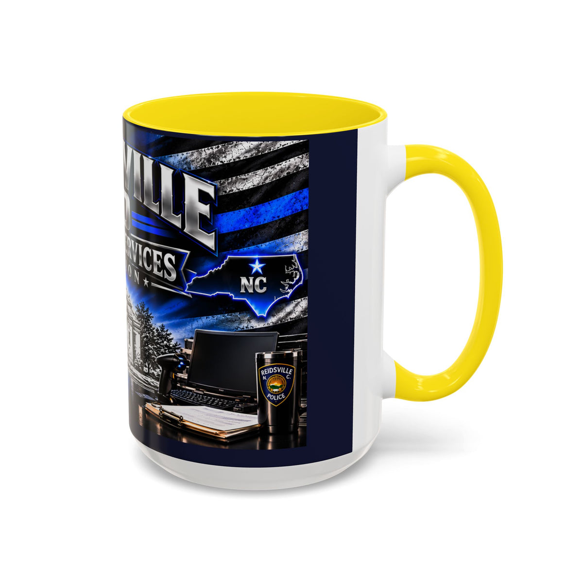 Reidsville NC PD Support Services Division Coffee Mug