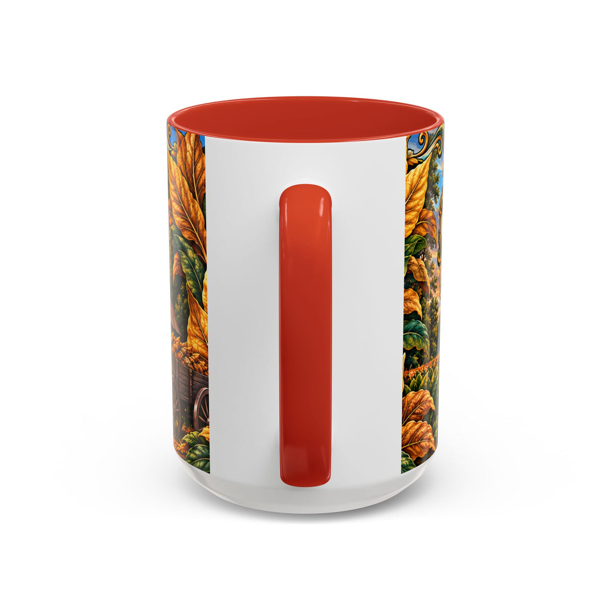 15oz Mug_Bright Leaf Hoedown Coffee Mug — Vintage Fall Festival