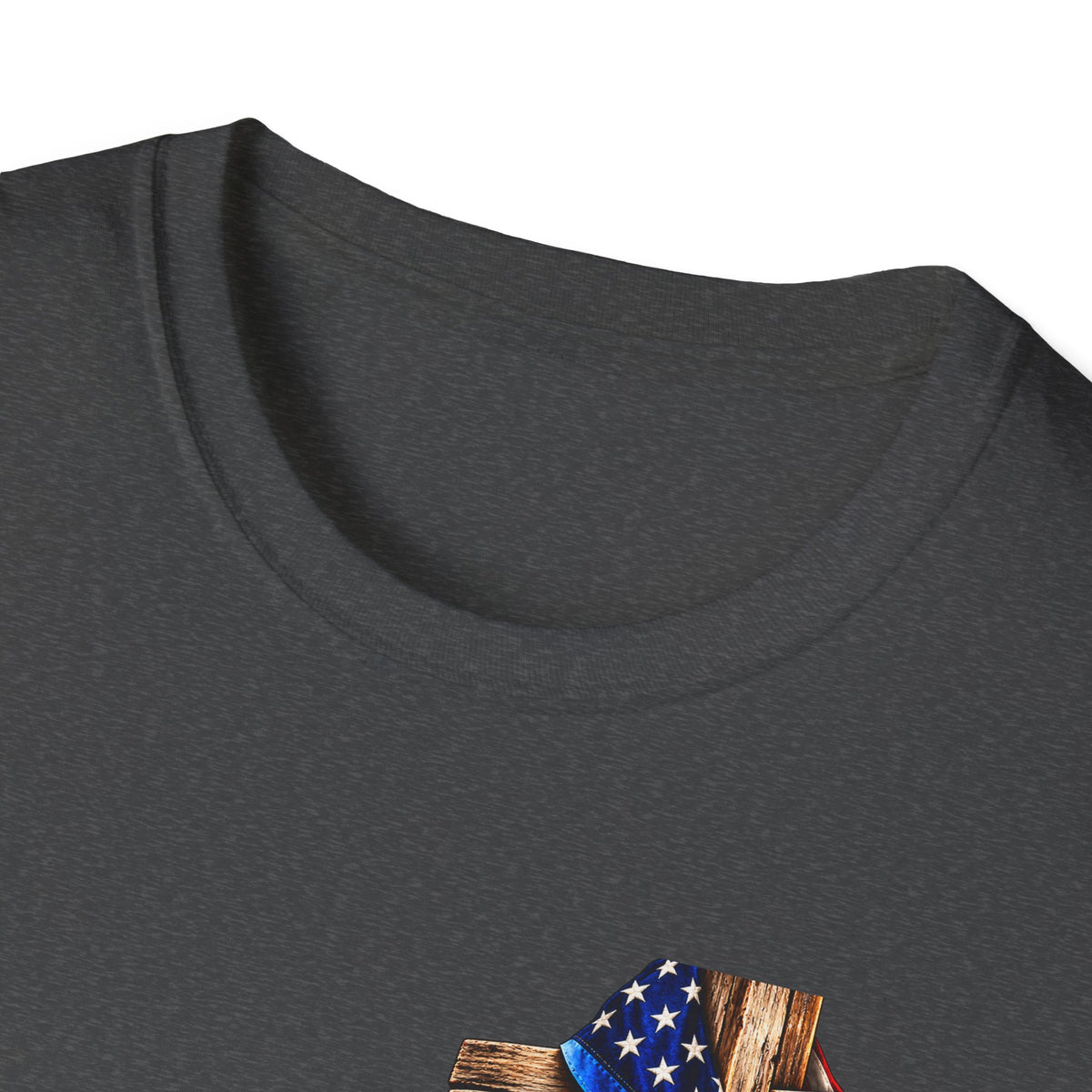 Stand for the Flag, Kneel for the Cross Police T-Shirt