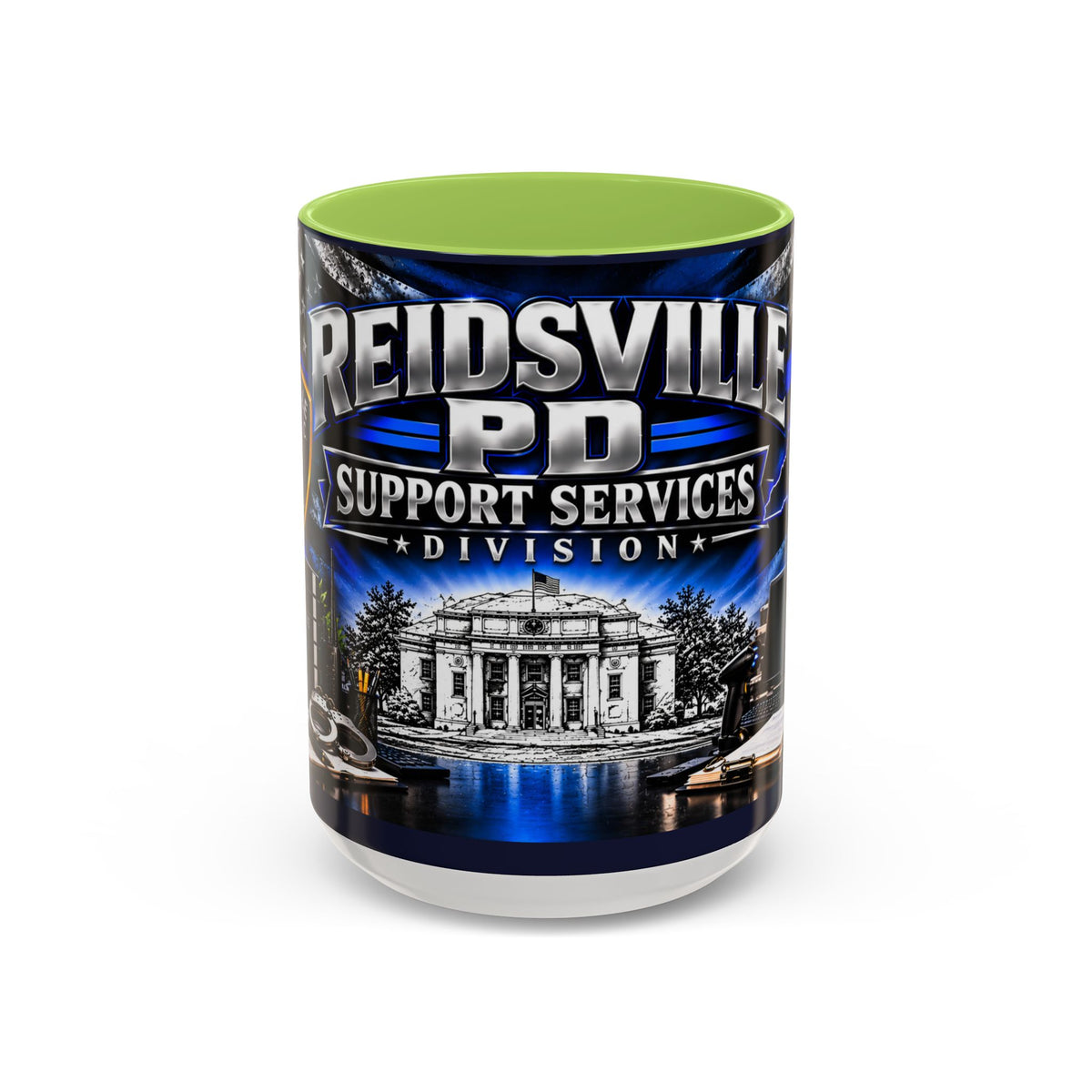 Reidsville NC PD Support Services Division Coffee Mug