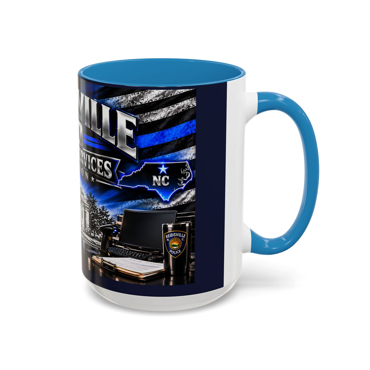Reidsville NC PD Support Services Division Coffee Mug