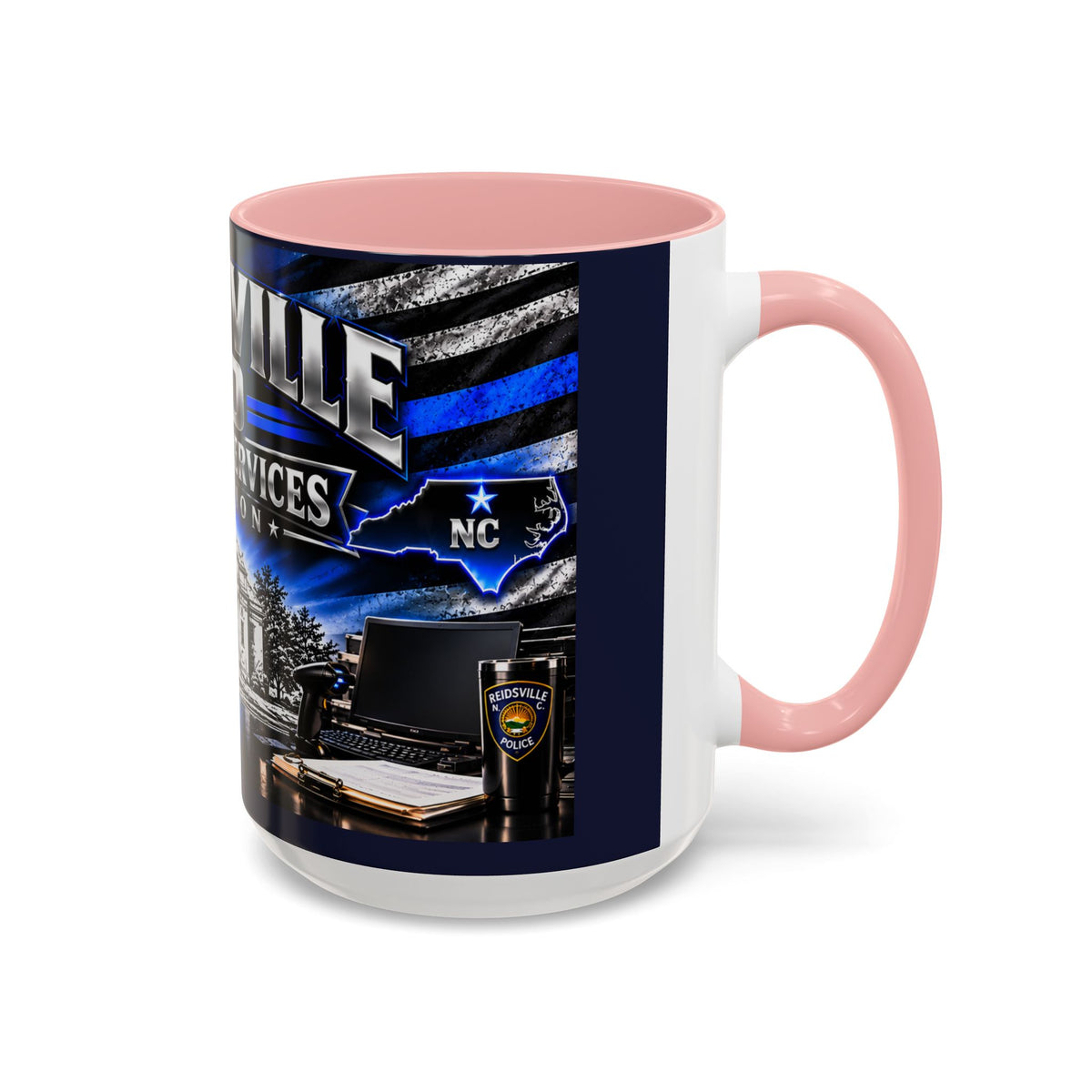 Reidsville NC PD Support Services Division Coffee Mug