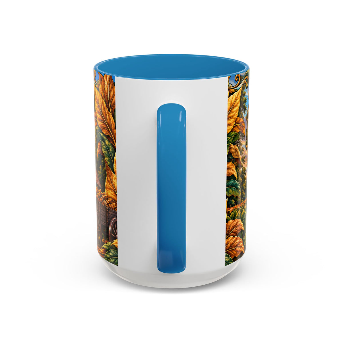 15oz Mug_Bright Leaf Hoedown Coffee Mug — Vintage Fall Festival