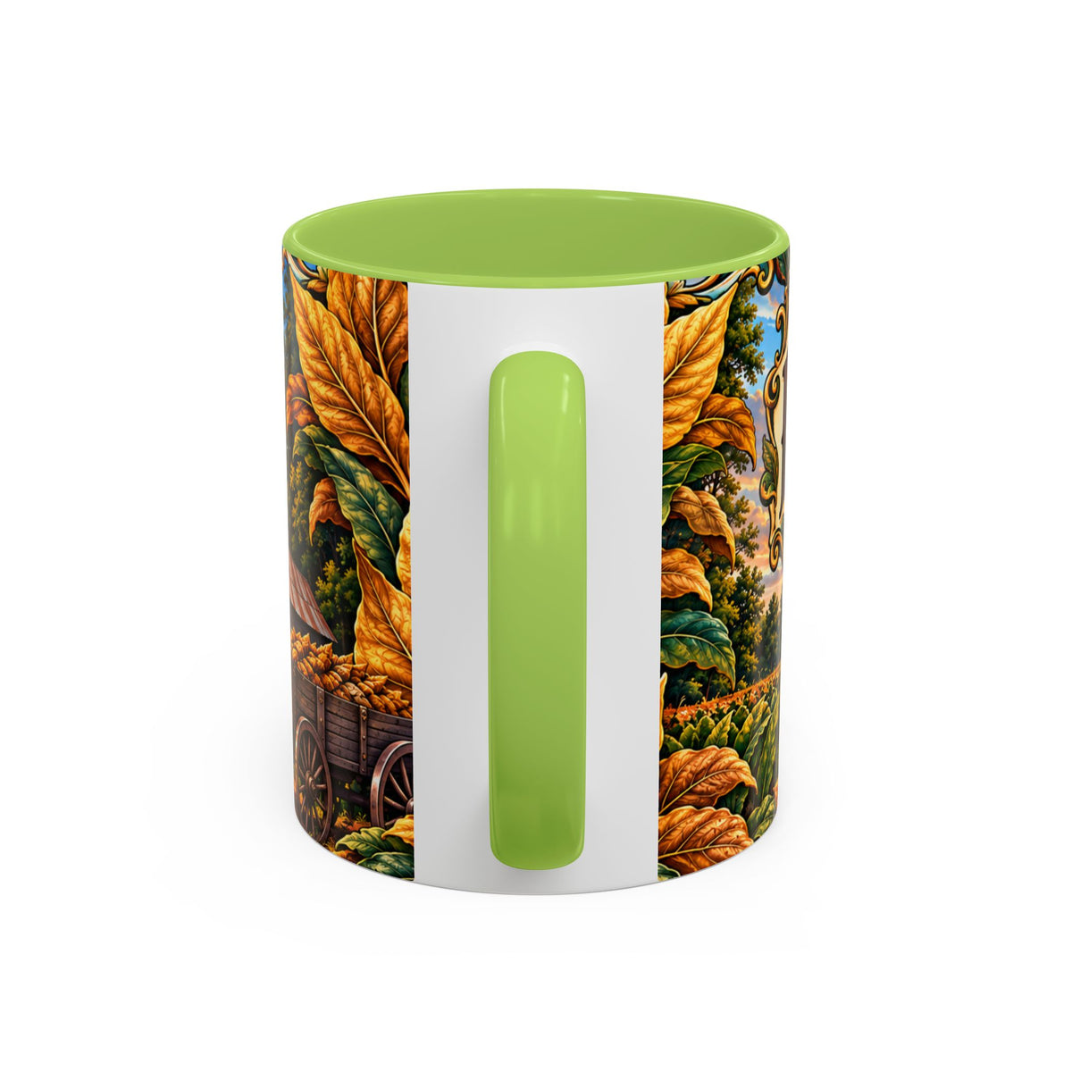 15oz Mug_Bright Leaf Hoedown Coffee Mug — Vintage Fall Festival