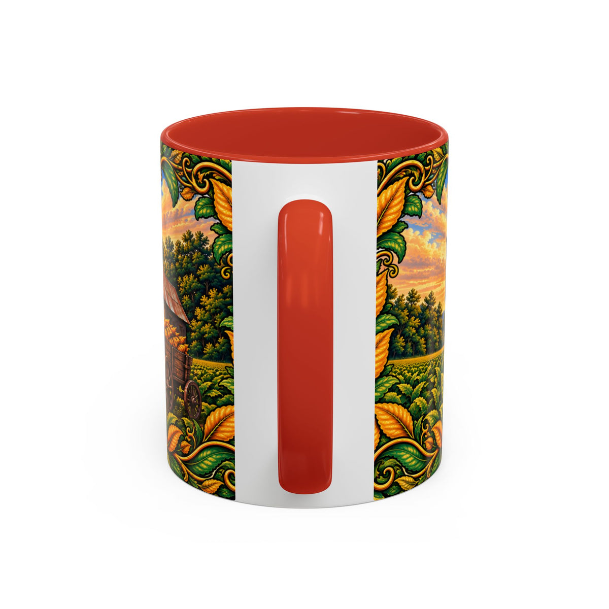 Bright Leaf Hoedown Coffee Mug Wrap — Caswell County Event Souvenir (Sept 19, 2026)