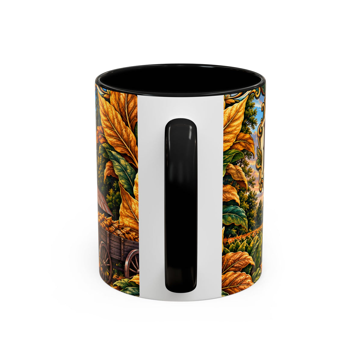 15oz Mug_Bright Leaf Hoedown Coffee Mug — Vintage Fall Festival