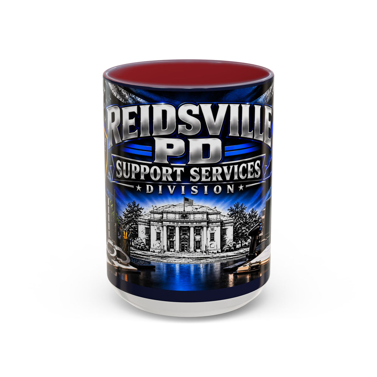 Reidsville NC PD Support Services Division Coffee Mug