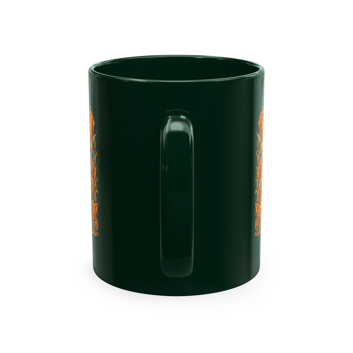 Bright Leaf Hoedown Ceramic Mug — Yanceyville NC Event Souvenir (Sept 19, 2026)