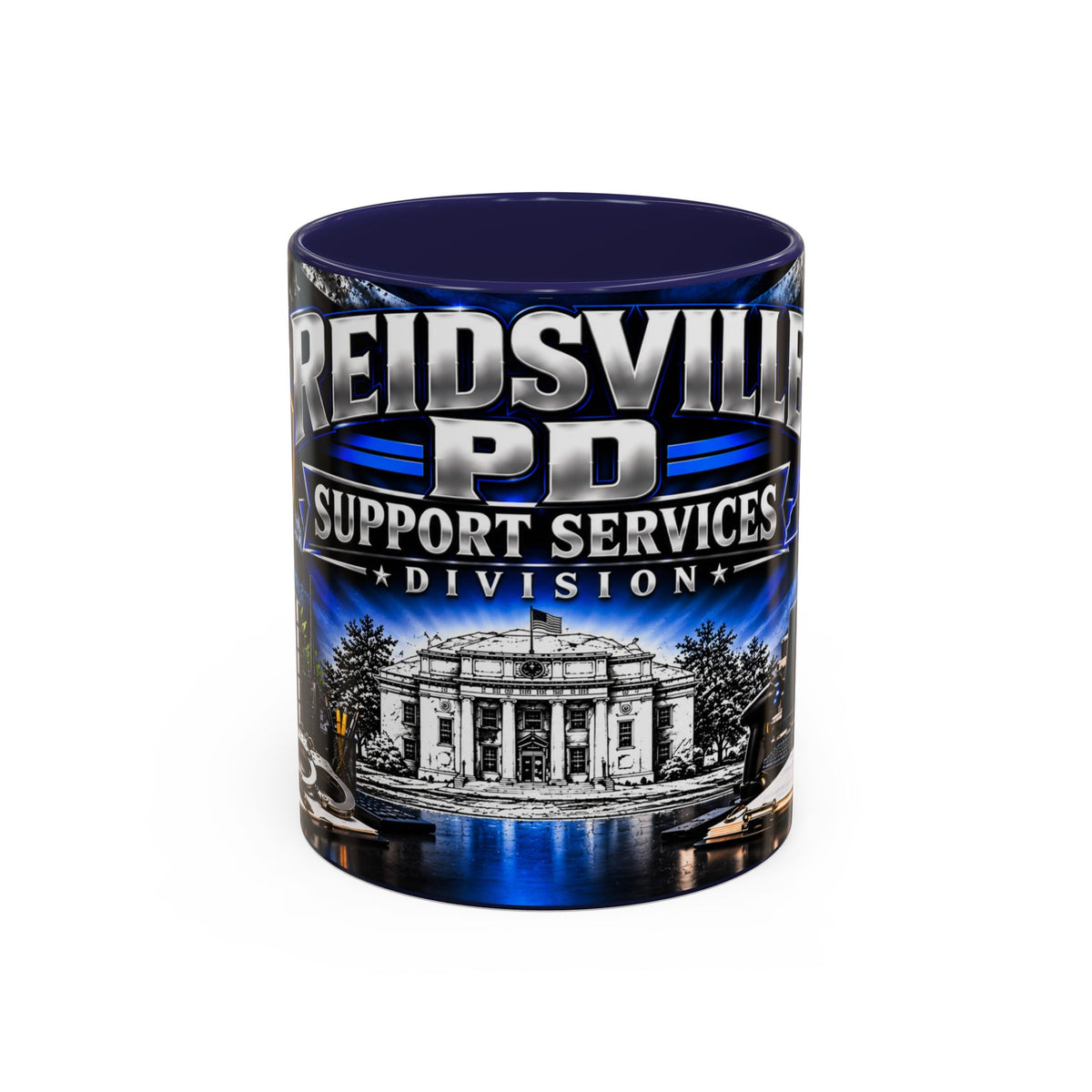 Reidsville NC PD Support Services Division Coffee Mug