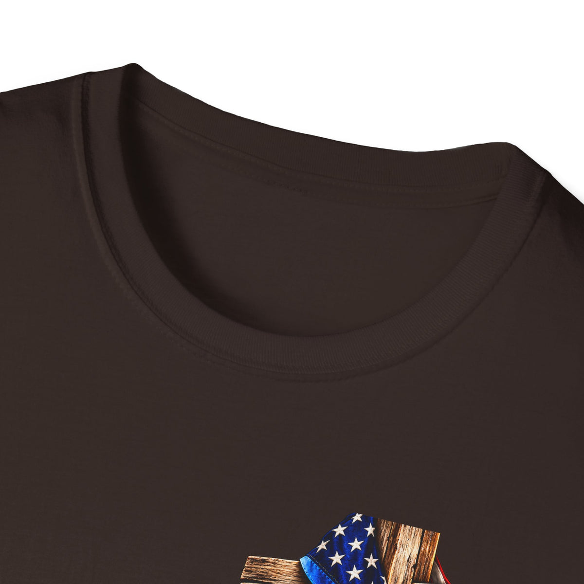 Stand for the Flag, Kneel for the Cross Police T-Shirt