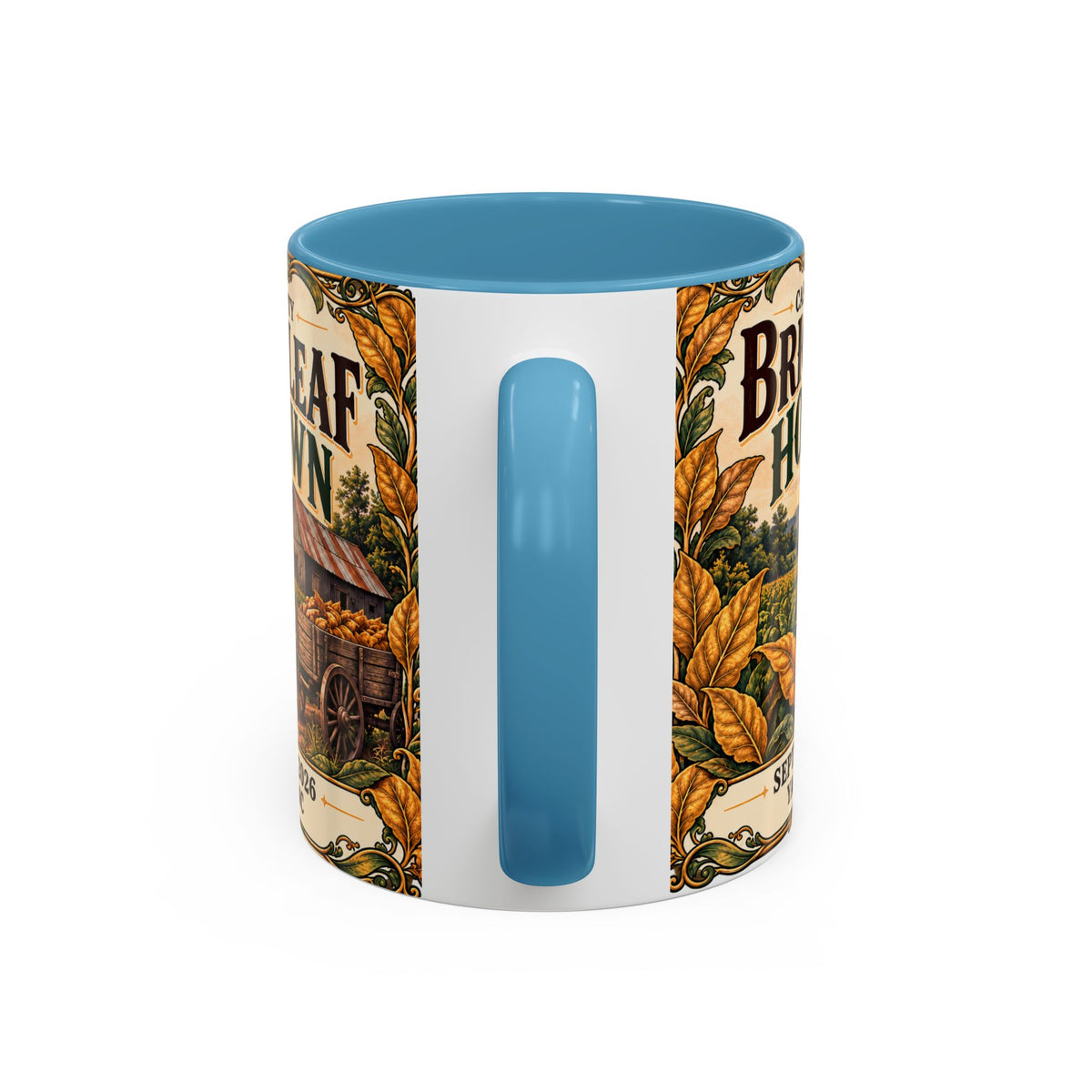 Bright Leaf Hoedown Coffee Mug — Vintage Fall Festival 11/15oz