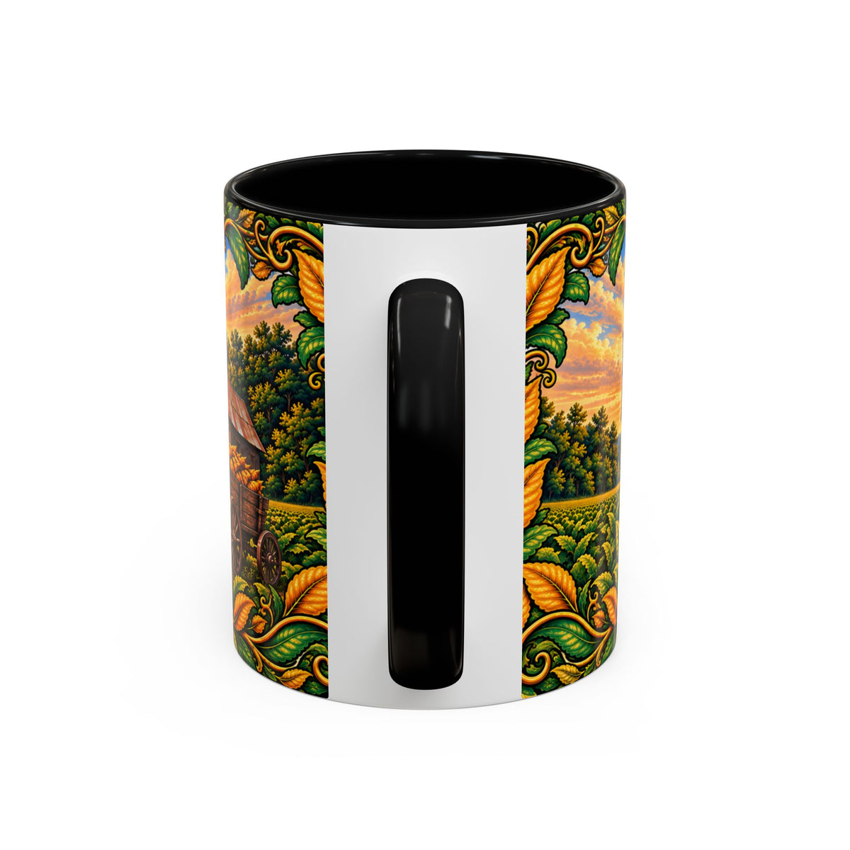 Bright Leaf Hoedown Coffee Mug Wrap — Caswell County Event Souvenir (Sept 19, 2026)