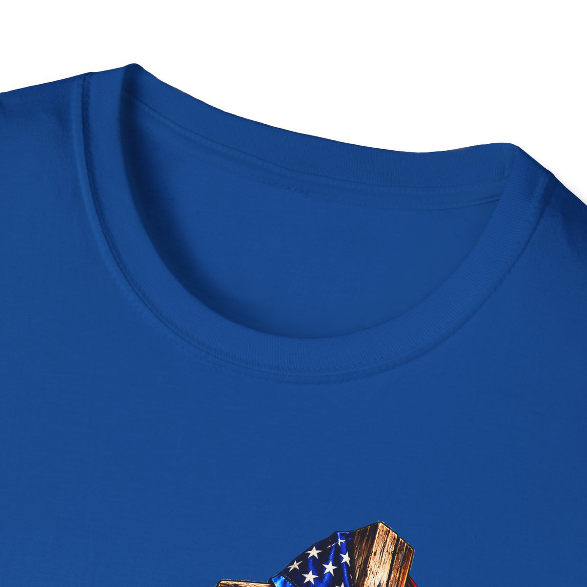 Firefighter Stand for the Flag, Kneel for the Cross