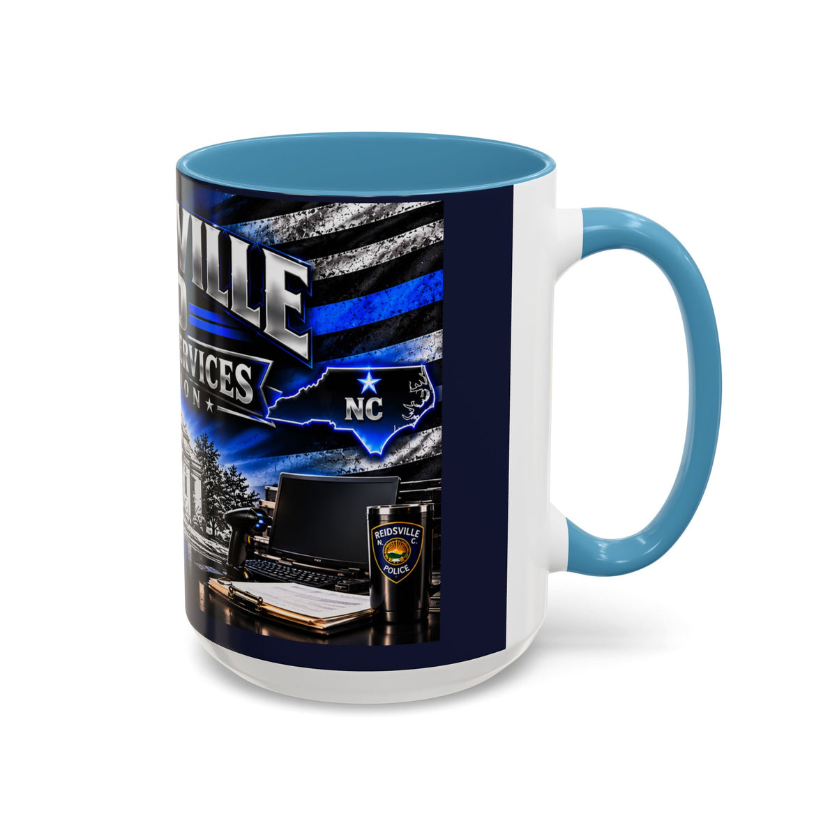Reidsville NC PD Support Services Division Coffee Mug