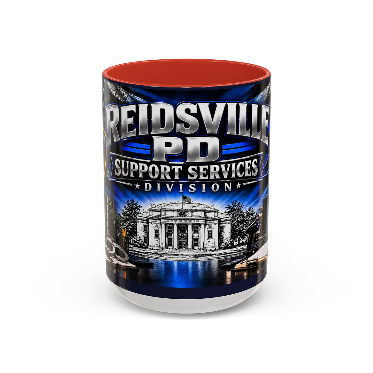 Reidsville NC PD Support Services Division Coffee Mug