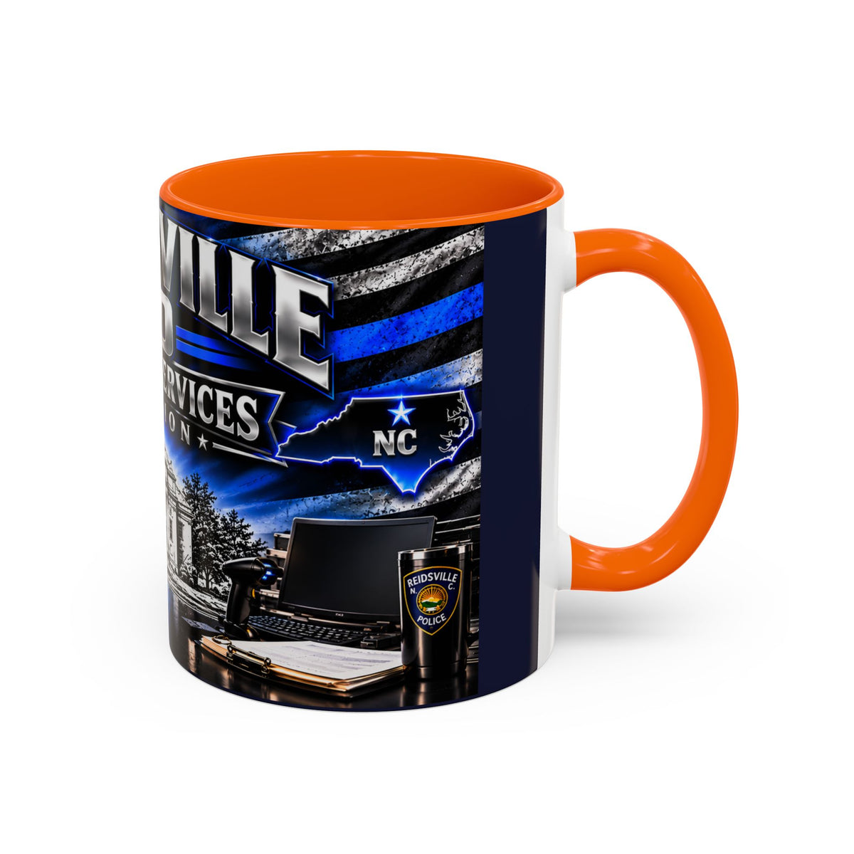 Reidsville NC PD Support Services Division Coffee Mug