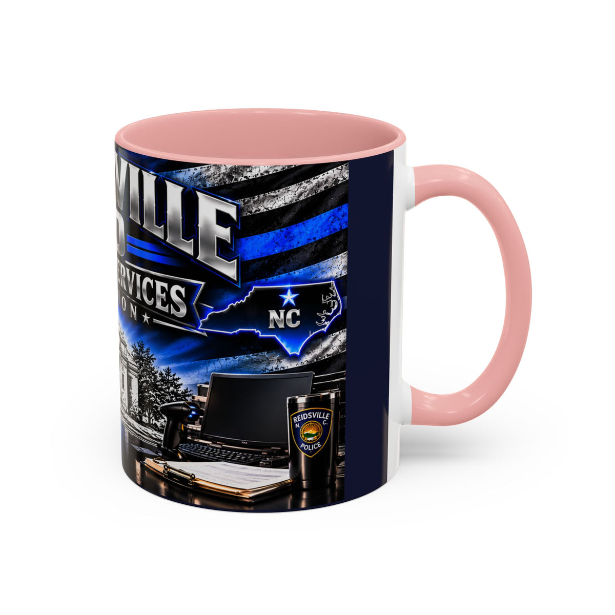 Reidsville NC PD Support Services Division Coffee Mug