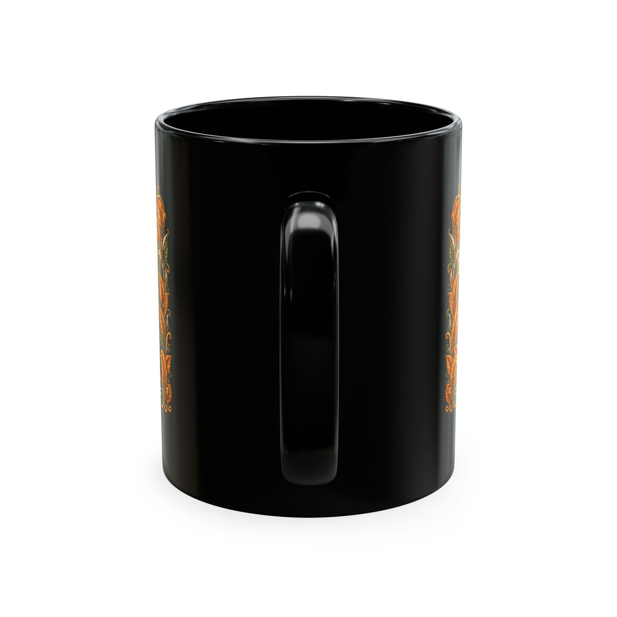 Bright Leaf Hoedown Ceramic Mug — Yanceyville NC Event Souvenir (Sept 19, 2026)
