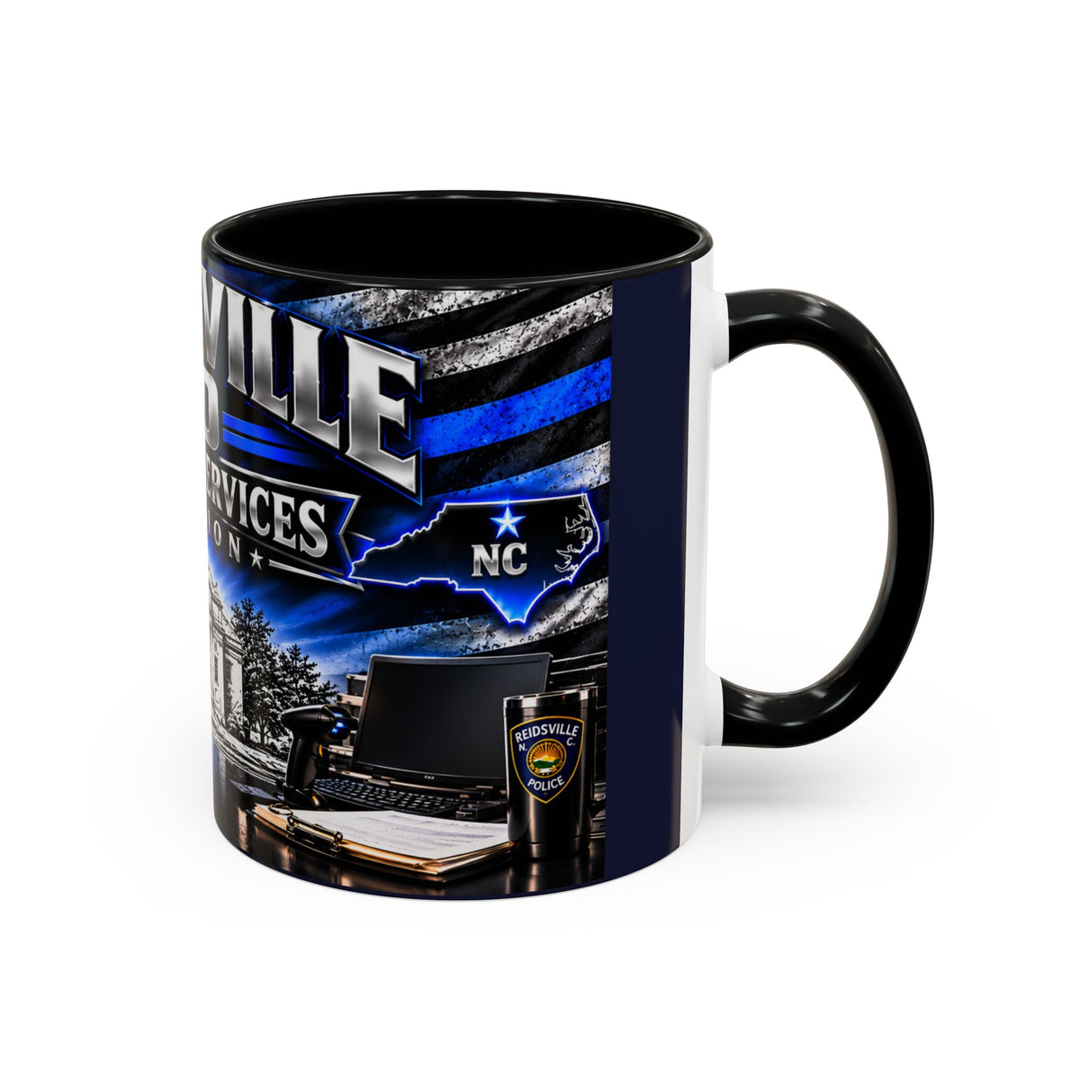 Reidsville NC PD Support Services Division Coffee Mug