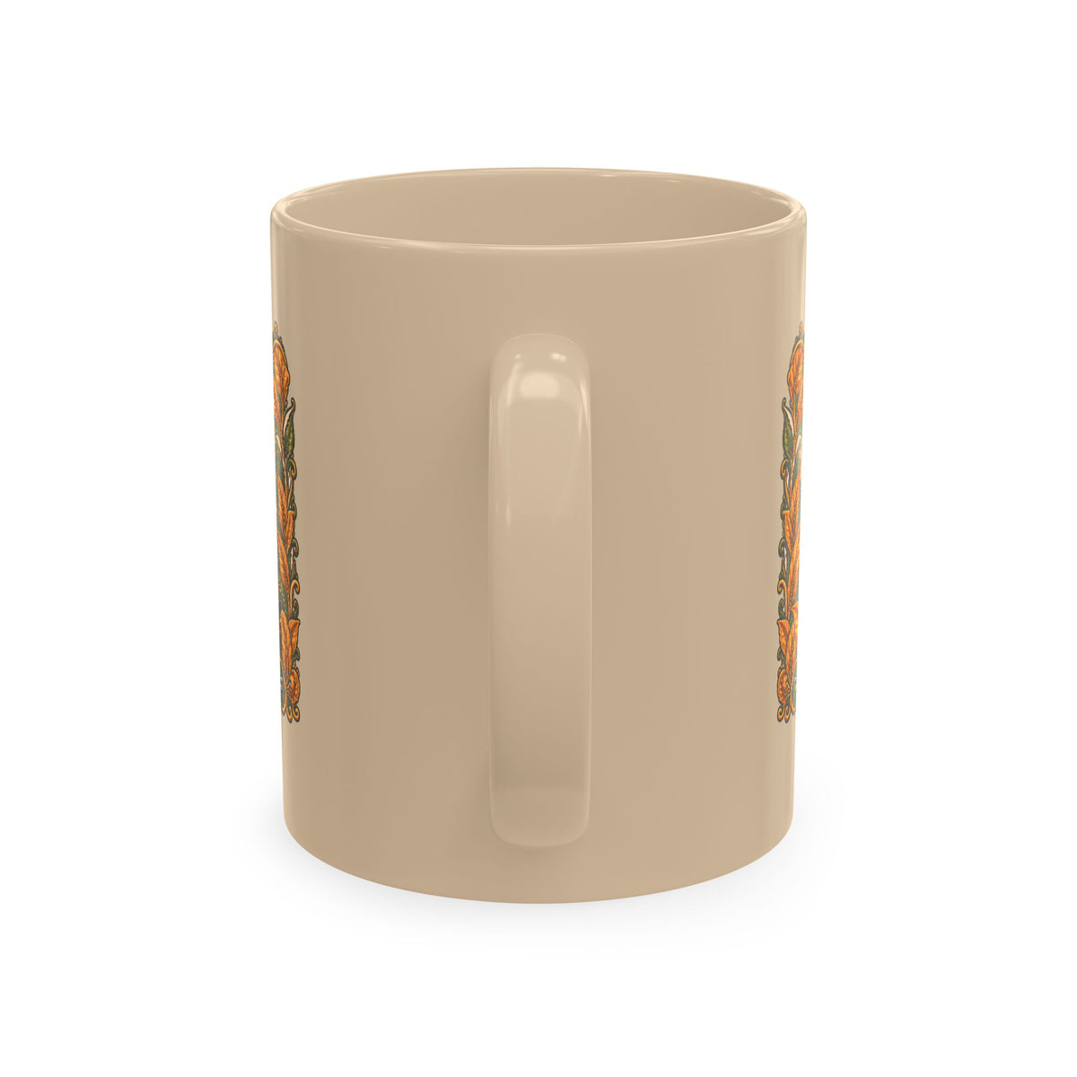 Bright Leaf Hoedown Ceramic Mug — Yanceyville NC Event Souvenir (Sept 19, 2026)