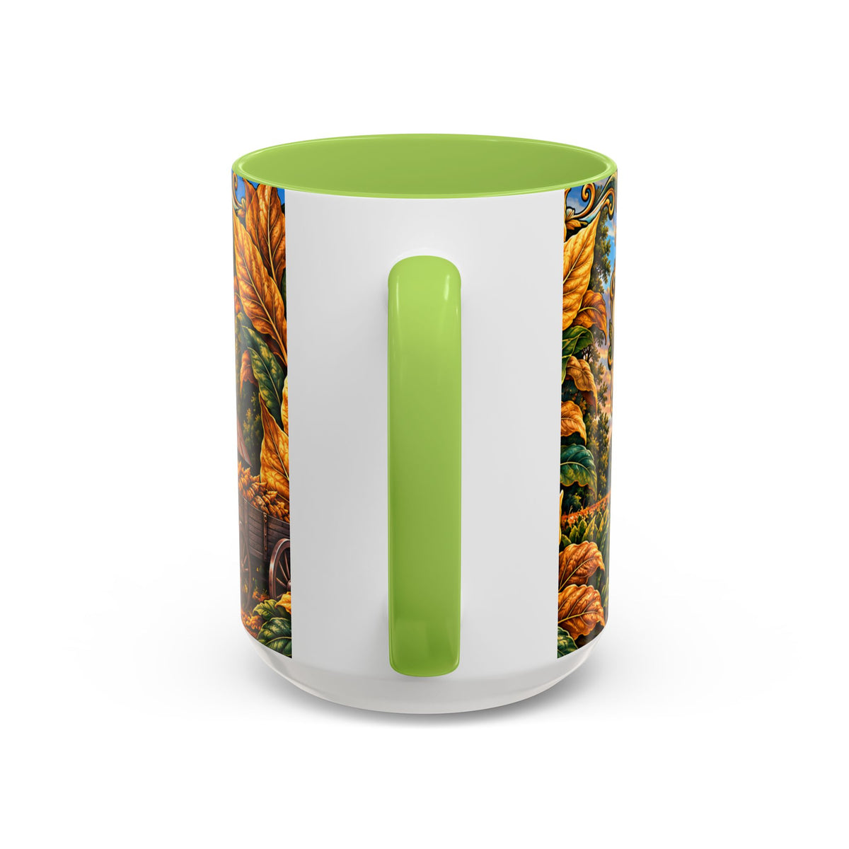 15oz Mug_Bright Leaf Hoedown Coffee Mug — Vintage Fall Festival