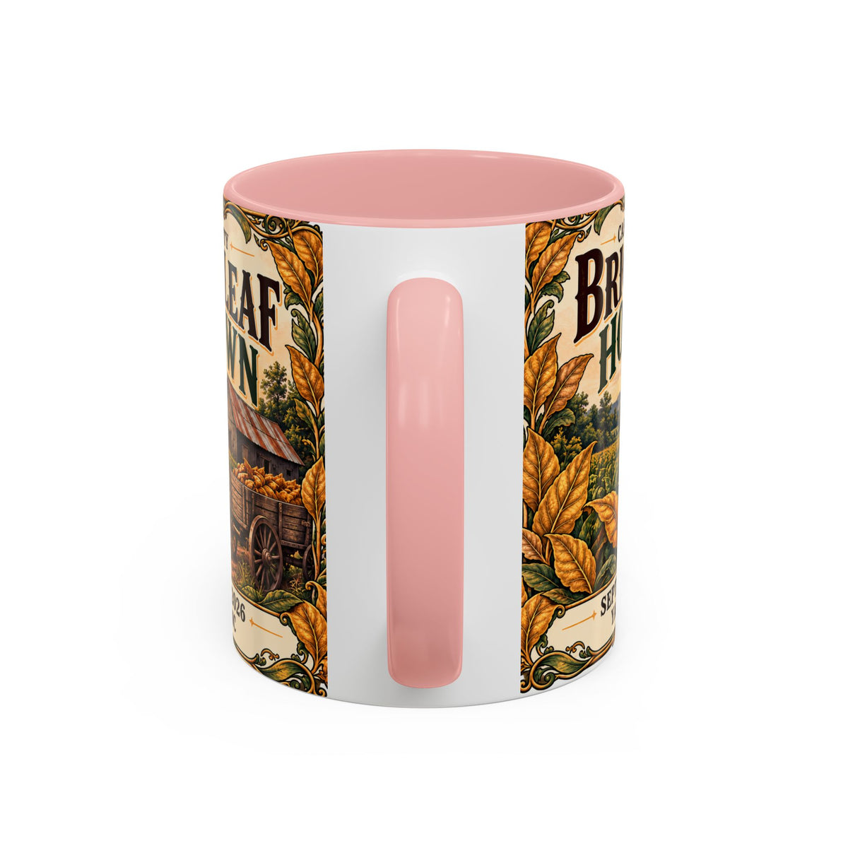 Bright Leaf Hoedown Coffee Mug — Vintage Fall Festival 11/15oz