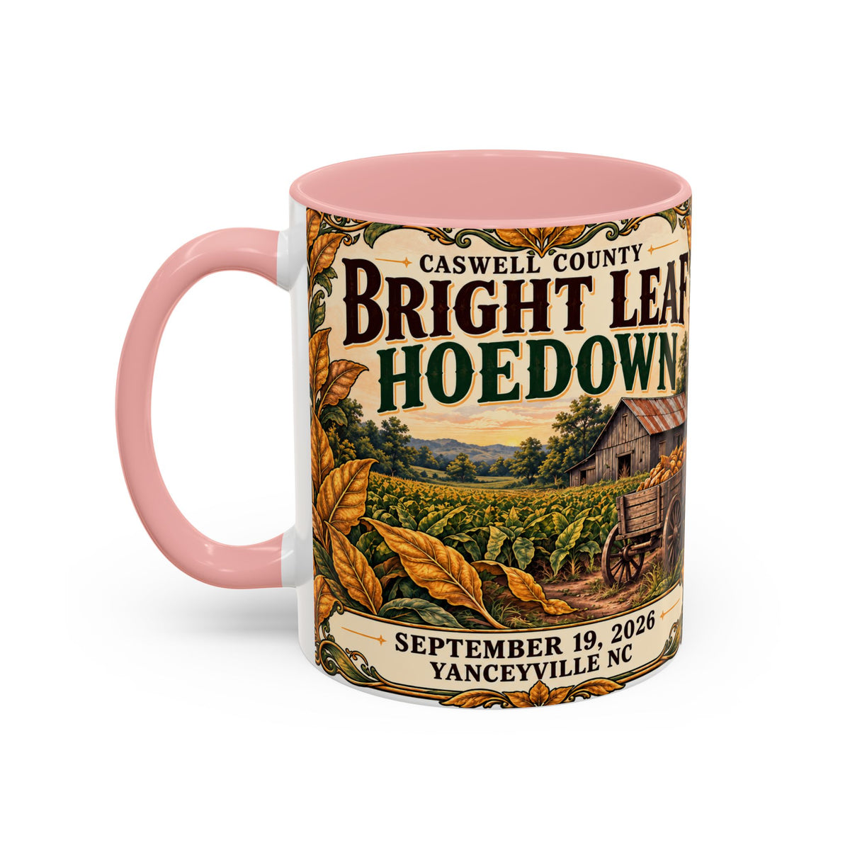 Bright Leaf Hoedown Coffee Mug — Vintage Fall Festival 11/15oz