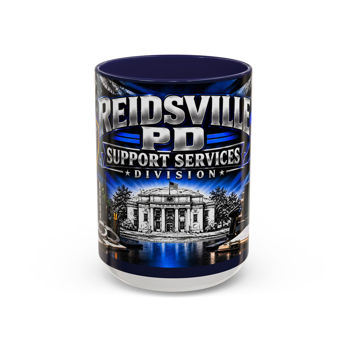 Reidsville NC PD Support Services Division Coffee Mug