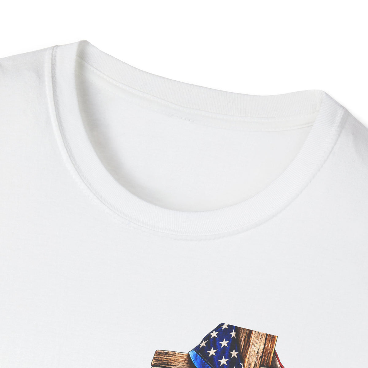 Stand for the Flag, Kneel for the Cross Police T-Shirt