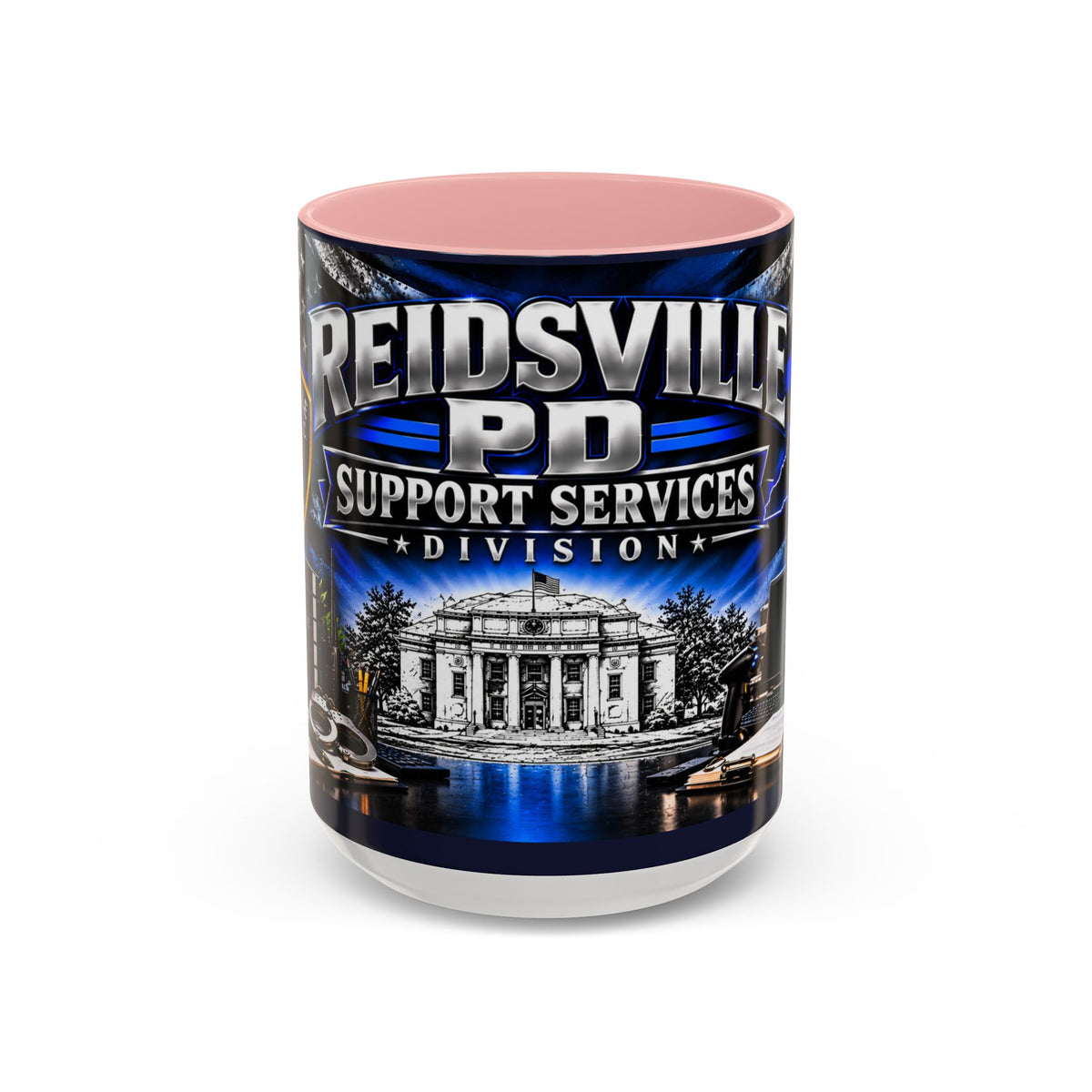Reidsville NC PD Support Services Division Coffee Mug