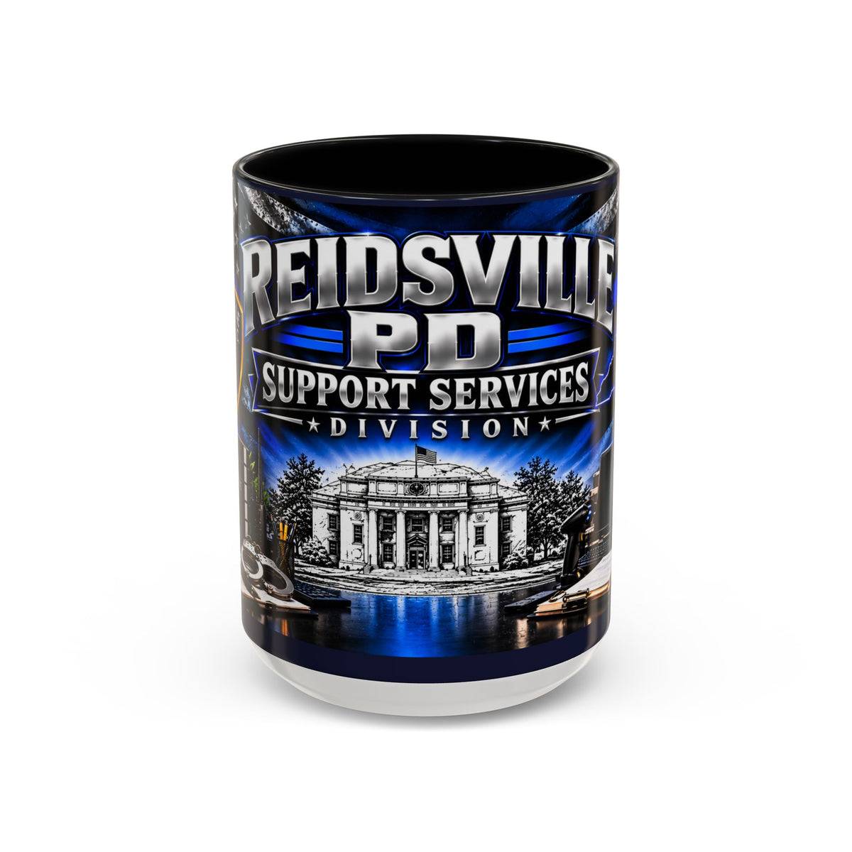 Reidsville NC PD Support Services Division Coffee Mug