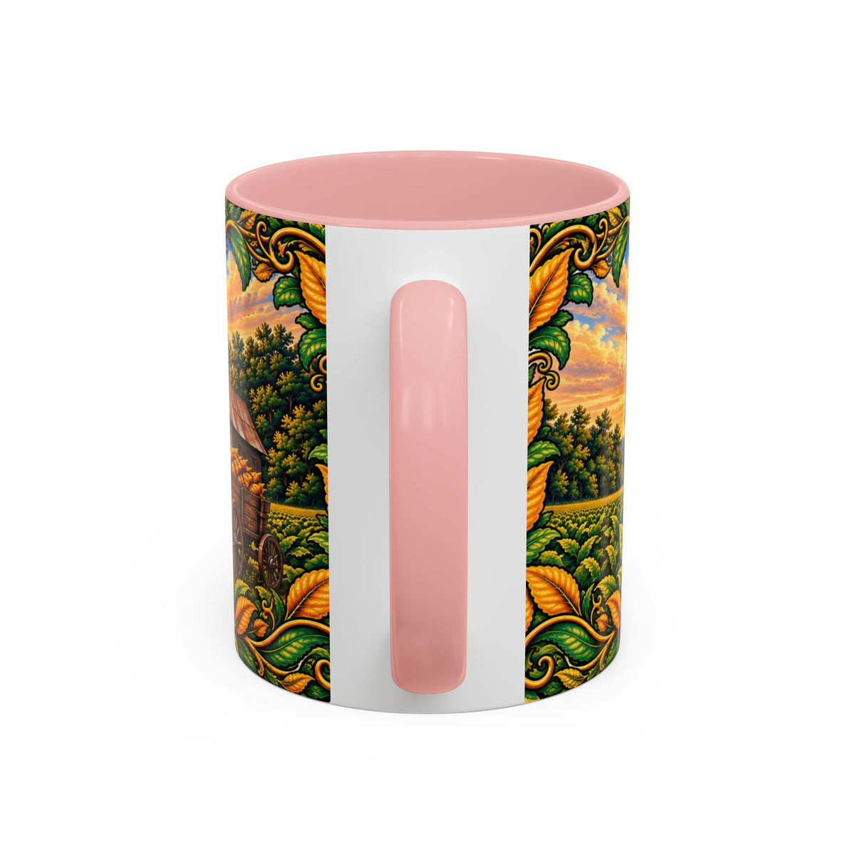 Bright Leaf Hoedown Coffee Mug Wrap — Caswell County Event Souvenir (Sept 19, 2026)