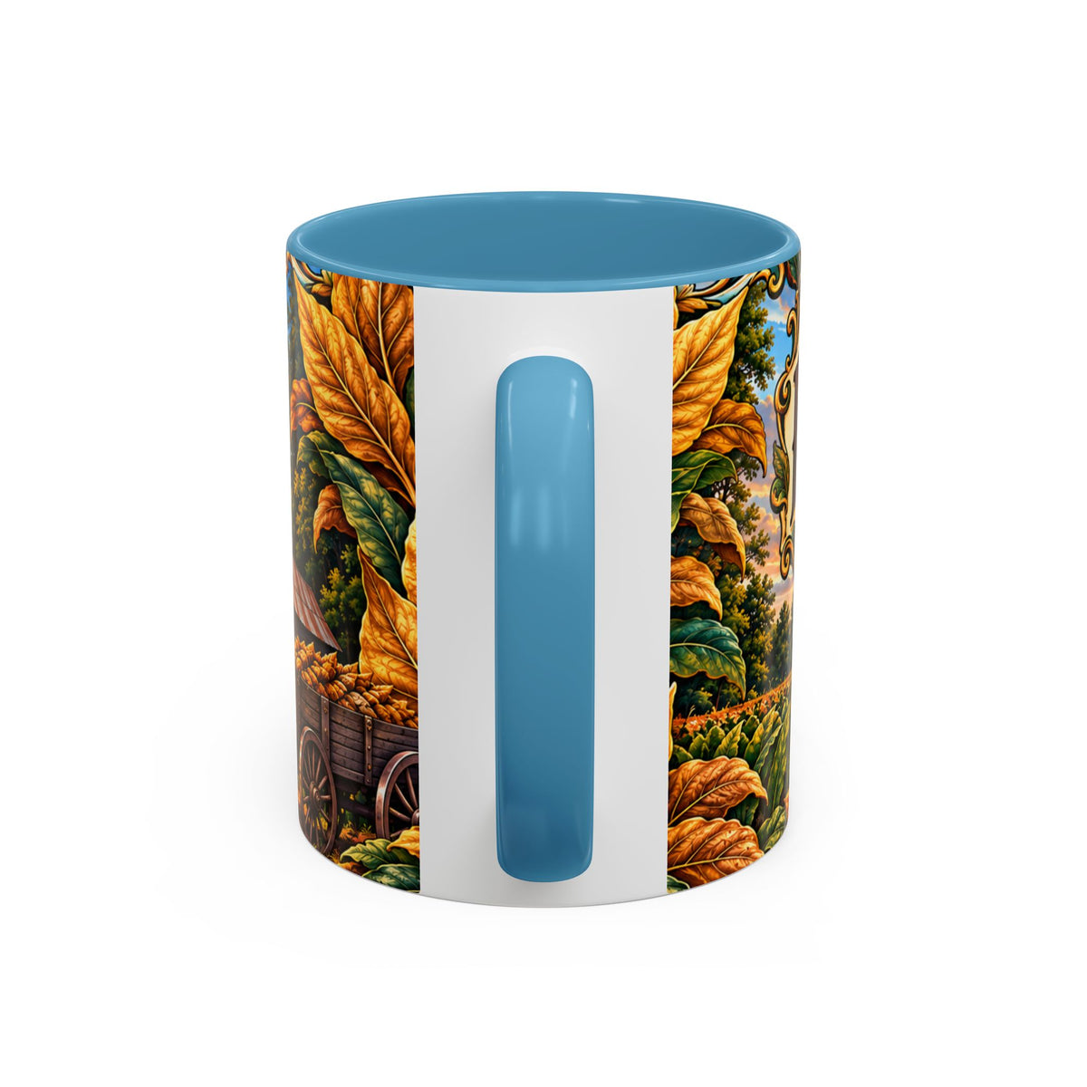 15oz Mug_Bright Leaf Hoedown Coffee Mug — Vintage Fall Festival